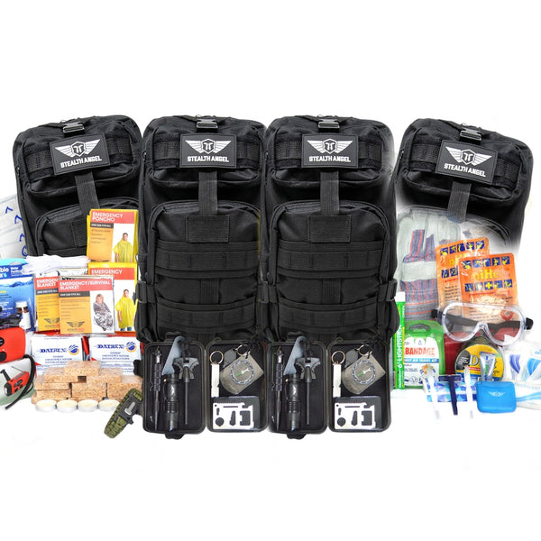 10 Person Emergency Kit / Survival Bag (72 Hours) Stealth Angel