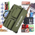 1 Person Rolling Duffle Bag Emergency Kit / Survival Bag (72 Hours) Stealth Angel Survival