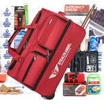 1 Person Rolling Duffle Bag Emergency Kit / Survival Bag (72 Hours) Stealth Angel Survival