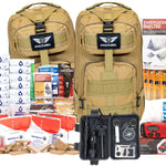 72 Hour Emergency Preparedness Kits | 1-5 Person Survival Bag System | Stealth Angel Survival