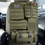 Tactical Back Seat Molle Organizer - Stealth Angel Survival