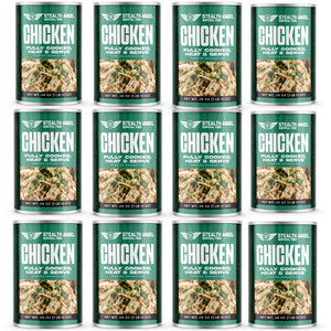 Emergency Survival Food Canned Chicken Case 12 - Up To 25 Year Shelf Life - Stealth Angel Survival