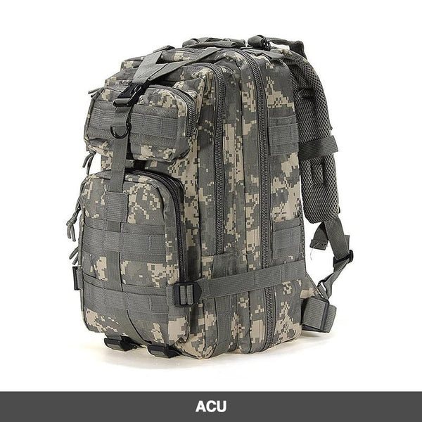 30L Backpack Military Style Outdoor Waterproof Rucksack Stealth Angel ...