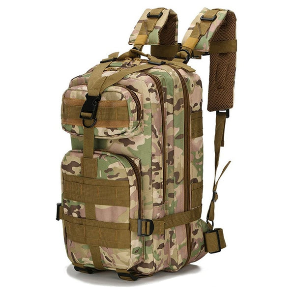 30l Backpack Military Style Outdoor Waterproof Rucksack Stealth Angel 