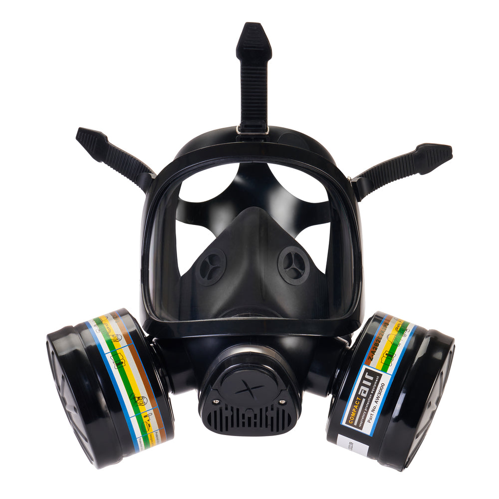 Full Face Tactical Duel Respirator Gas Mask 2.0 Stealth Angel Survival -  Stealth Angel Survival