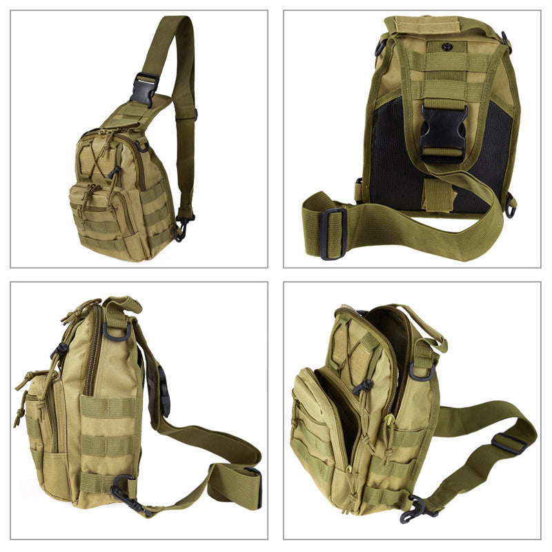 Shoulder Sling Backpack Military Style Outdoor Compact Stealth Angel S