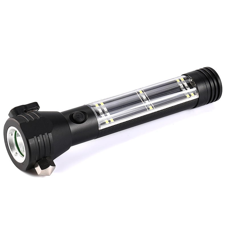 Solar Powered Survival Flashlight – GizModern