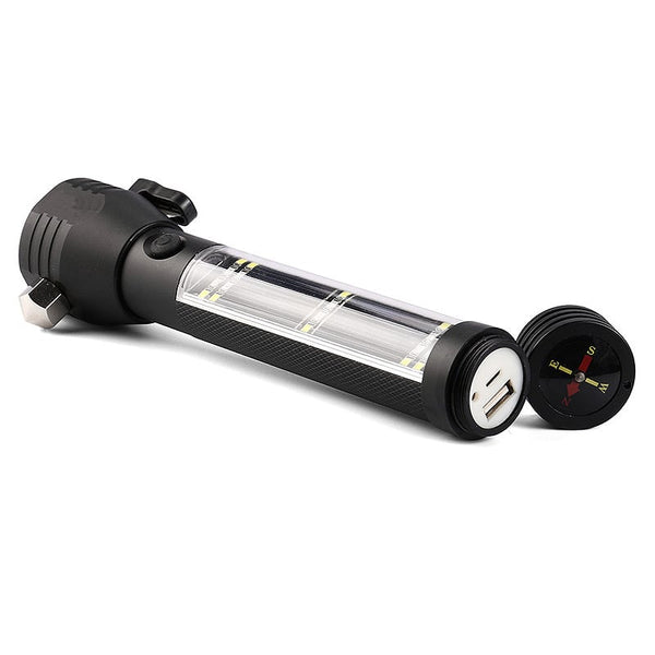 Solar Powered Survival Flashlight – GizModern