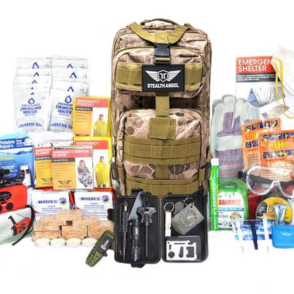 5 Person Emergency Kit / Survival Bag (72 Hours) Stealth Angel Surviva -  Stealth Angel Survival